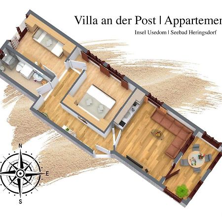 Villa An Der Post Whg 02 هيرينجسدورف المظهر الخارجي الصورة